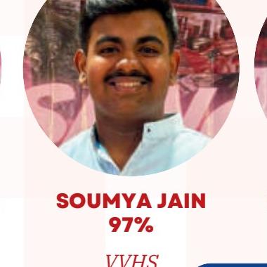 Soumya Jain — scored 97% (ICSE) at Arihant Educare
