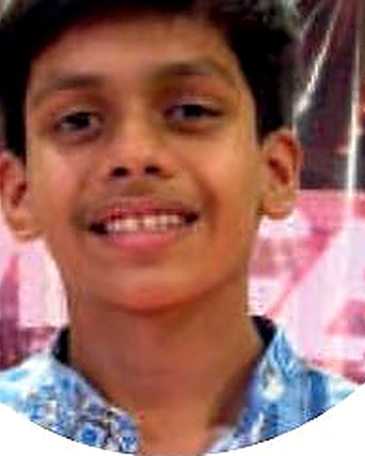 Moksh Visariya — scored 95% (ICSE) at Arihant Educare